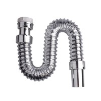 Hot selling chrome PVC plastic extensible flexible drain waste pipe